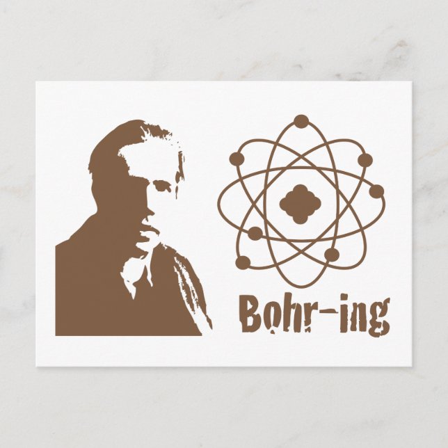 Carte Postale Bohr-ing (Devant)