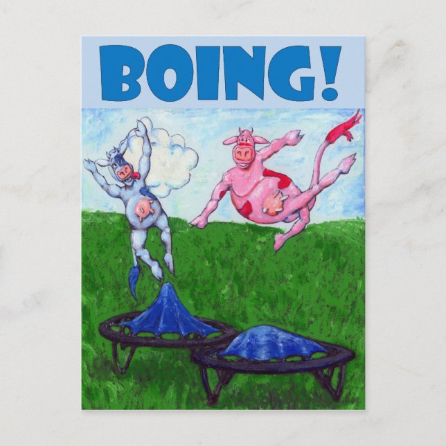 Carte Postale Boing ! (Devant)