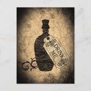 Carte Postale Boire ma bouteille