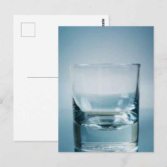 Carte Postale Bois du verre. Art (Devant / Derrière)