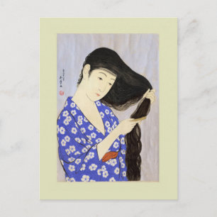 Carte Postale Bois japonais