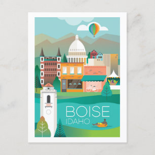 Carte postale Boise, Idaho