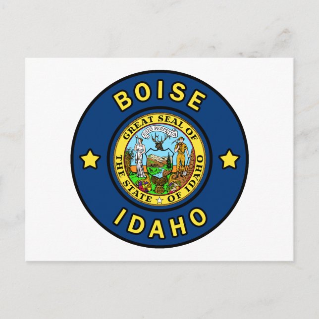 Carte Postale Boise Idaho (Devant)