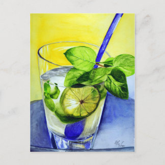 Carte Postale Boisson cool