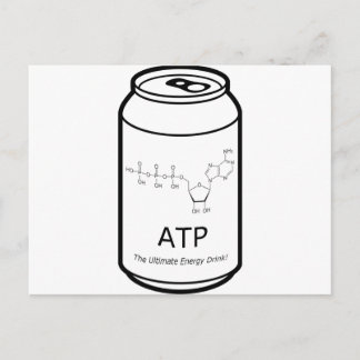 Carte Postale Boisson énergisante ATP