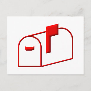 Carte Postale Boîte aux lettres