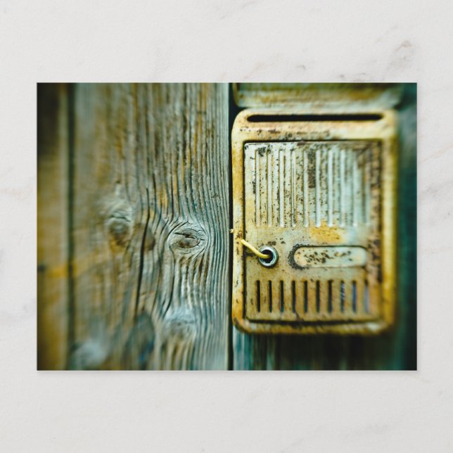 Carte Postale boîte aux lettres (Devant)