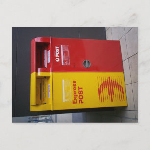 Carte Postale Boîte aux lettres australienne.