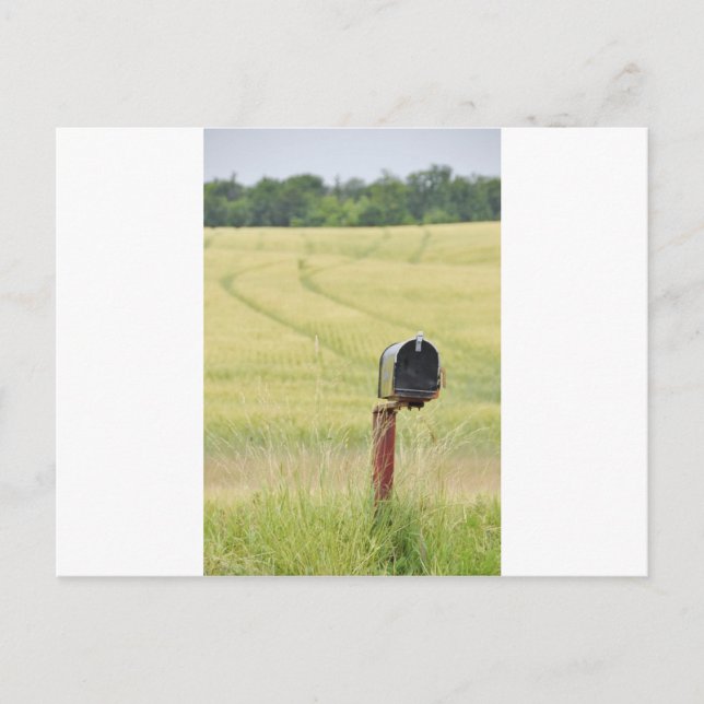 Carte Postale Boîte aux lettres pays (Devant)