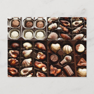 Carte Postale Boîte de chocolat