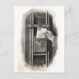 Carte Postale Boîte de messagerie vintage