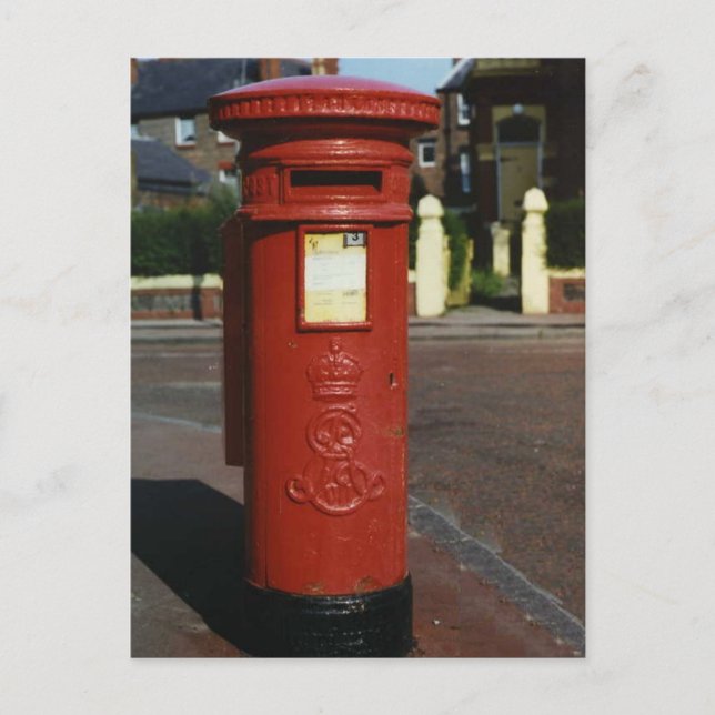 Carte Postale Boîte de Pilier britannique Edward VII (Devant)