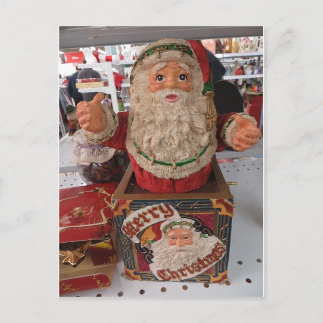 Carte Postale Boîte père Noël (Devant)