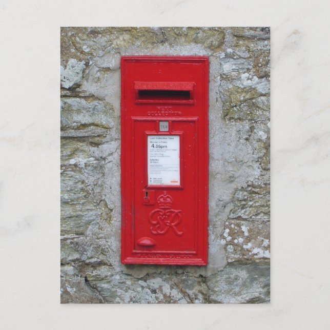 Carte Postale Boîte postale (Devant)