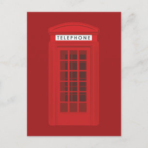 Carte Postale Boîte Téléphonique