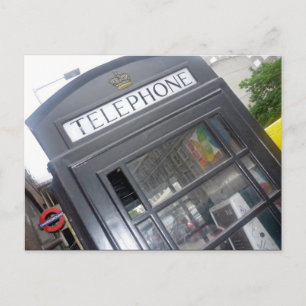 Carte Postale Boîte téléphonique britannique