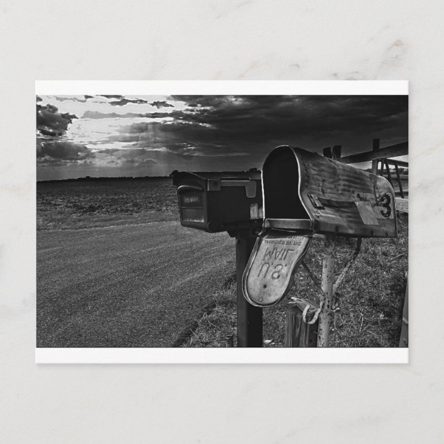 Carte Postale Boîtes aux lettres (Devant)