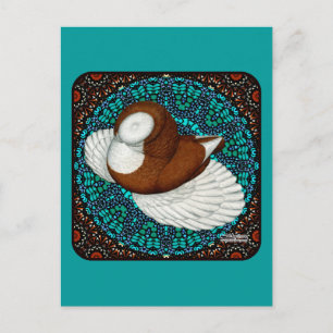 Carte Postale Bokhara Pigeon Fancy