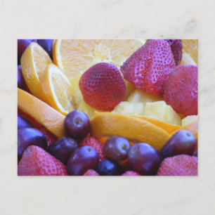Carte Postale Bol de fruits