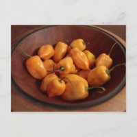 Bol de piments habanero, Nourriture traditionnelle