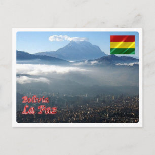 Carte Postale Bolivia - La Paz - Ameniciendo -