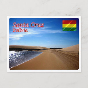 Carte Postale Bolivie - Père Noël Cruz - Lomas de Arena