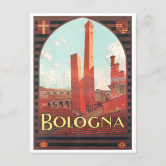 Carte Postale Bologne Italie voyage millésime