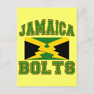 Carte Postale Bolts jamaïcains