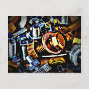 Carte Postale Bolts Pop Art