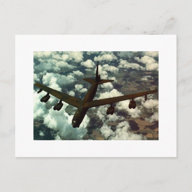 Carte Postale Bombe B-52 (Devant)