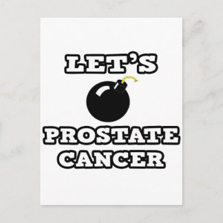 Carte Postale Bombe Cancer de la Prostate