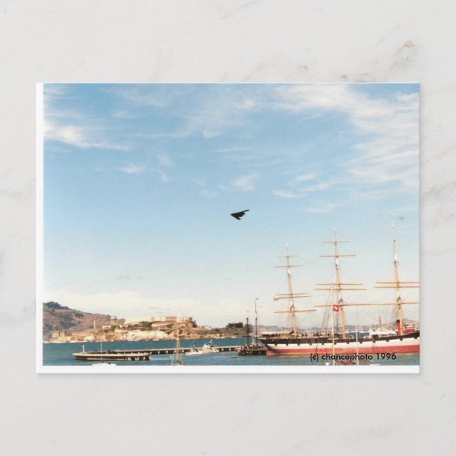 Carte Postale Bombe furtif (c) choeur 1996 (Devant)