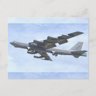 CARTE POSTALE BOMBRE B-52