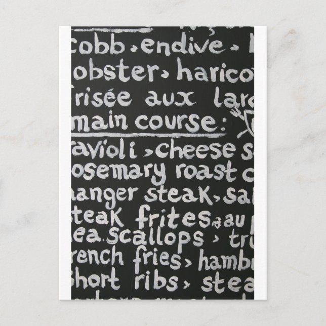Carte Postale Bon Apetit (Devant)
