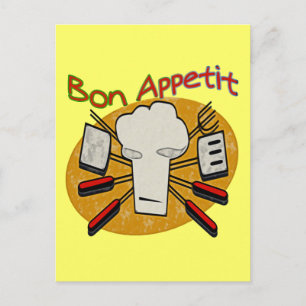 Carte Postale Bon Appetit