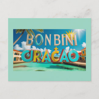 Carte postale Bon bini curacao