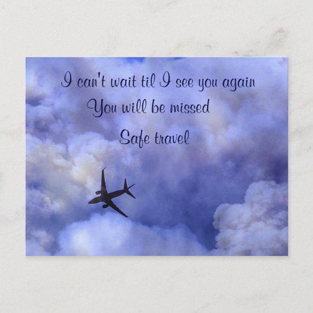 Carte Postale Bon Bye_ (Devant)