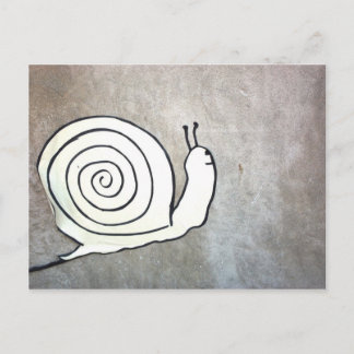 Carte Postale Bon escargot