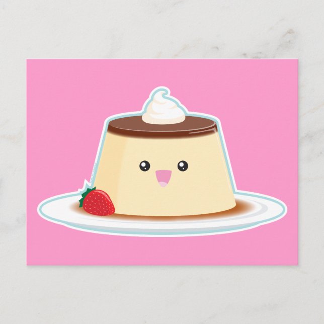 Carte Postale Bon Flan (Devant)