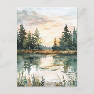 Carte Postale Bon milieu d'été nordique