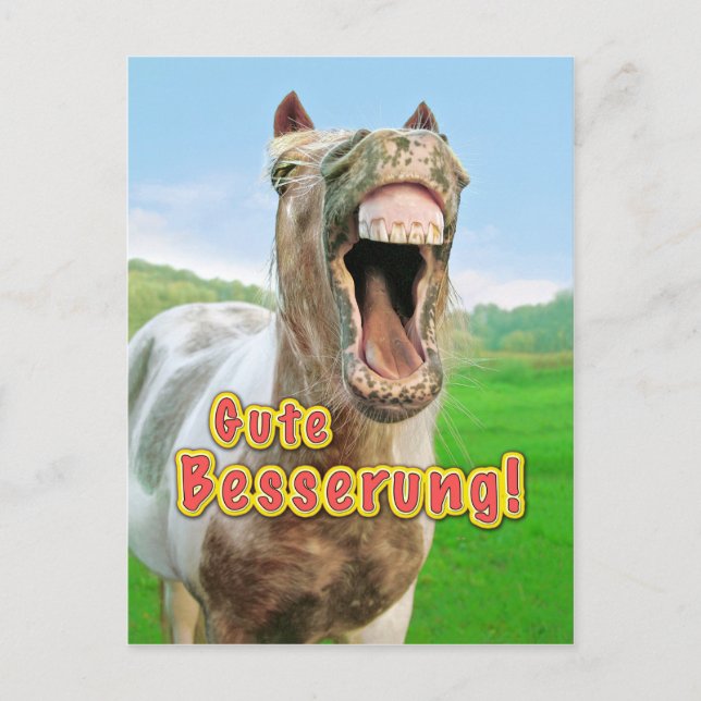 Carte Postale Bon rétablissement (Devant)