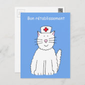 Carte Postale Bon Rétablissement Français Bientôt Bon Rétablisse (Devant / Derrière)