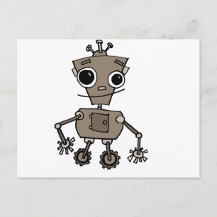 Carte Postale Bon Robot