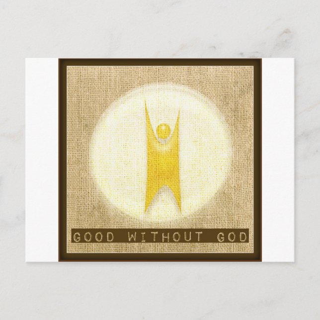 Carte Postale Bon sans Dieu (Devant)