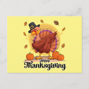 Carte postale bon thanksgiving