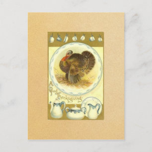 Carte postale Bon thanksgiving vintage
