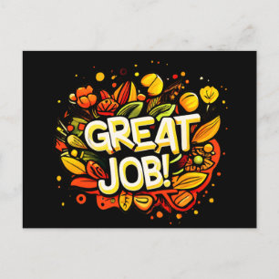 Carte Postale Bon travail