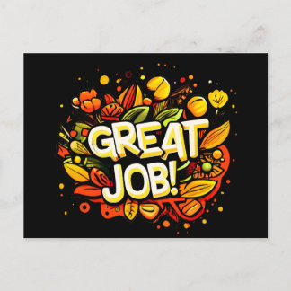 Carte Postale Bon travail