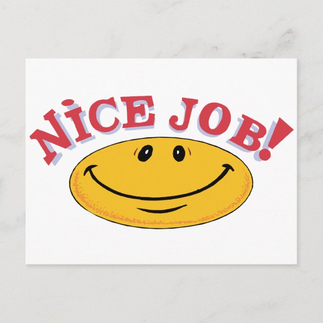 Carte Postale Bon Travail ! (Devant)