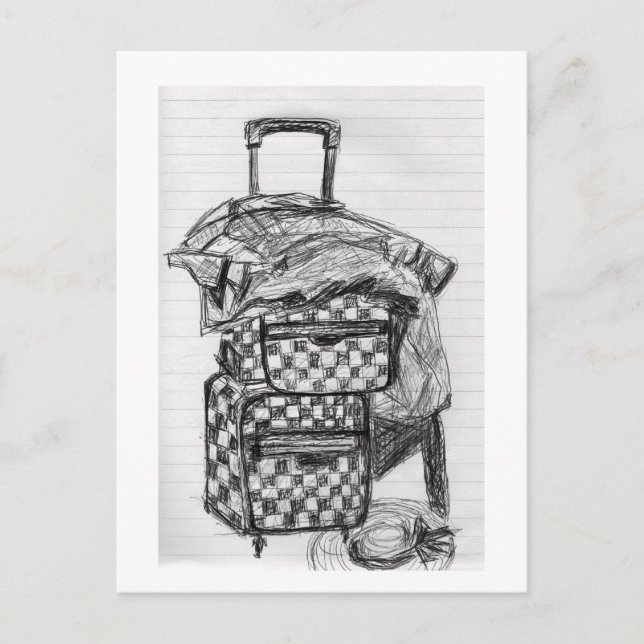 CARTE POSTALE BON VOYAGE (Devant)